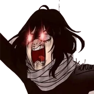 🤬 Aizawa Shota My Hero Academia Anime, My Hero Academia, Aizawa, Shota, Sensei telegram sticker