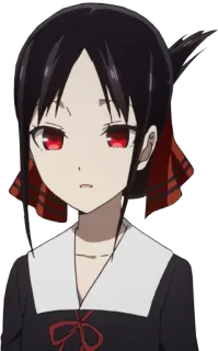 😧 Kaguya Shinomiya Kaguya-sama: Love Is War Аниме, Манга, Кагуя-сама, Любовь это война, Шиномия, Мило, Девушка telegram sticker