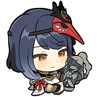 ☺️ アニメ, カートゥーン, ちび, 漫画, キャラクター, かわいい, アート telegram sticker