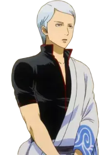 🤓 Katsura Kotarou Gintama Anime, Gintama, Katsura Kotarou, Zura, Samurai telegram sticker