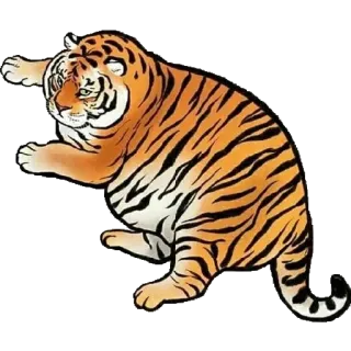 Tiger @stickersb2b telegram stickers