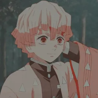 🧡 Zenitsu Agatsuma Demon Slayer Anime, Demon Slayer, Zenitsu, Mangá, Personagem telegram sticker