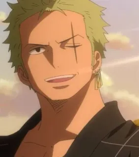 ⚔ Zoro One Piece Anime, One Piece, Zoro, Roronoa Zoro, Szermierz, Pirat whatsapp sticker