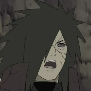 ⚖ Madara Uchiha Naruto anime, uchiha, madara, sharingan, rinnegan telegram sticker