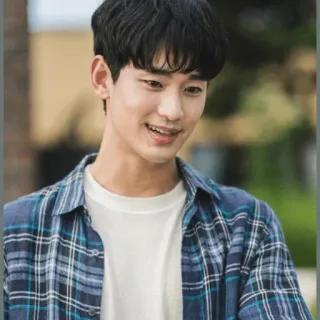 😇 coreano, hombre, sonrisa, actor, alegre telegram sticker