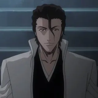 😕 Aizen Sousuke Bleach anime, manga, bleach, aizen, sousuke telegram sticker