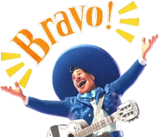👐 Bravo! Bravo, Salud, Celebración, Guitarra, Mariachi telegram sticker
