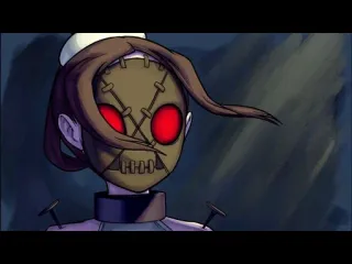 😶 Valentine Skullgirls San Valentino, Skullgirls, infermiera, horror, videogioco, personaggio telegram sticker