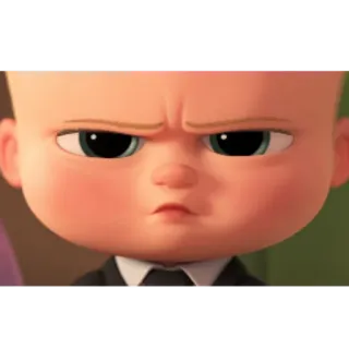 😠 Boss Baby The Boss Baby Cartoon, Baby, Boss, The Boss Baby, Film, animiert telegram sticker