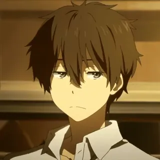 🫖 Oreki Houtarou Hyouka Anime, Personaje, Oreki, Hyouka telegram sticker