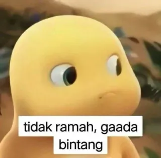 🙂 tidak ramah, gaada bintang telegram sticker