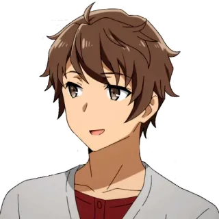 😳 Anime, Cartone animato, Personaggio, Ritratto telegram sticker