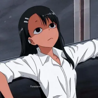 💔 Nagatoro Don't Toy With Me, Miss Nagatoro Anime, Nagatoro, Cartoon, Manga, Personage telegram sticker