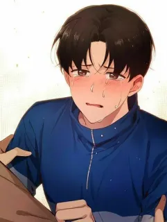😢 плачет, грустный, мальчик, мужчина, эмоциональный, расстроенный whatsapp sticker