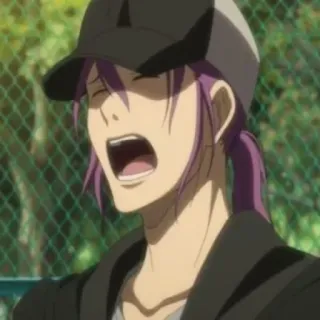 💜 Murasakibara Atsushi Kuroko's Basketball Anime, Pallacanestro, Atleta, Manga, Alto telegram sticker