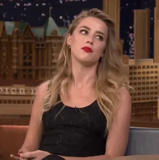 🧜‍♀ Amber Heard эмбер херд, актриса, знаменитость, женщина, портрет telegram sticker