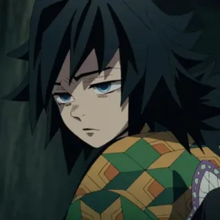 💈 Giyu Tomioka Demon Slayer Anime, Manga, Demon Slayer, Giyu Tomioka telegram sticker