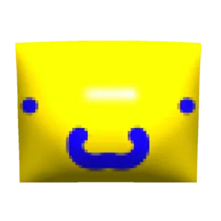🤩 Emoji, Lächeln, Süß, Gelb, Blau telegram sticker