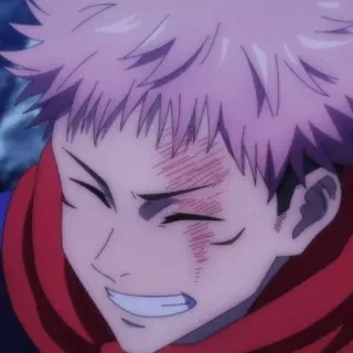 🍂 Yuji Itadori Jujutsu Kaisen Anime, Manga, Charakter, Jujutsu Kaisen, Yuji Itadori whatsapp sticker