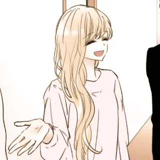 🦊 anime, meisje, cartoon, illustratie, manga telegram sticker