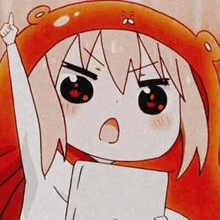 💘 Anime, Postać, Kreskówka, Naklejka, Ilustracja whatsapp sticker