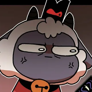 😡 The Lamb Cult of the Lamb telegram sticker