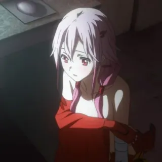 🍓 Inori Yuzuriha Guilty Crown Anime, Dziewczyna, Postać, Inori, Yuzuriha, Guilty Crown telegram sticker