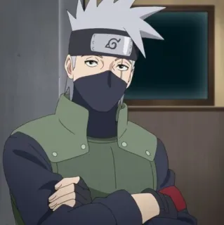 🎲 Kakashi Naruto Anime, Kakashi, Naruto, Ninja telegram sticker