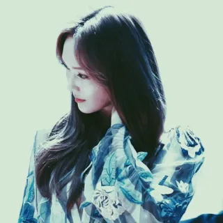 🖲 kobieta, portret, kpop, piosenkarka, idol, celebryta whatsapp sticker
