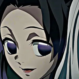 🦋 Shinobu Kocho Demon Slayer Anime, Demon Slayer, Shinobu Kocho, Manga, Kartun telegram sticker