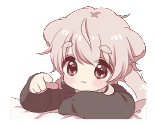 👉 Anime, Mignon, Dessin animé, Chibi, Manga, Kawaii telegram sticker
