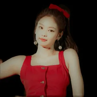 🥀 Jennie Дженни Ким, Blackpink, K-pop, певица, знаменитость, женщина telegram sticker