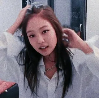 🦆 Jennie Kim K-pop, Idool, Zangeres, Vrouw, Beroemdheid, Artiest telegram sticker