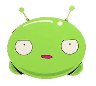 😳 Mooncake Final Space Mondkuchen, Final Space, Alien, süß, Cartoon, Animation whatsapp sticker