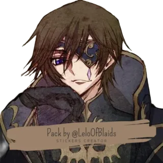 © Pack by @LeloOfBLaids
STICKERS CREATOR Anime, Manga, Personaje, Arte telegram sticker