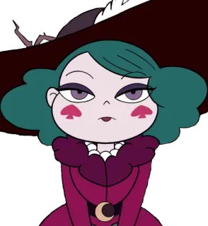 😐 Eclipsa Butterfly Star vs. the Forces of Evil cartoon, animated, disney, Eclipsa Butterfly, Star vs. the Forces of Evil telegram sticker