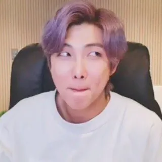 🤭 RM kpop, rm, koreanisch, sänger, idol, musik telegram sticker