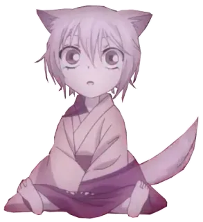 😺 Tomoe Kamisama Kiss anime, fox, kemonomimi, cute, manga, Tomoe, Kamisama Kiss telegram sticker