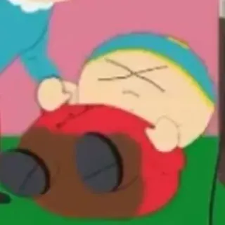 🌟 Eric Cartman South Park Cartoni animati, Violenza, South Park, Eric Cartman, Morte telegram sticker