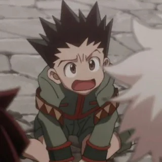 🌿 Gon Freecss Hunter x Hunter Anime, Hunter, Gon, Aventure, Shonen telegram sticker