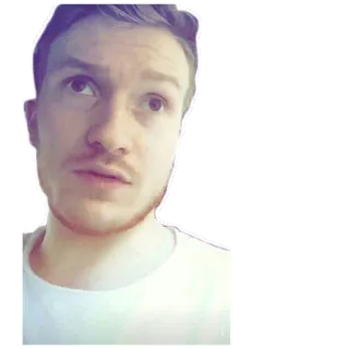↖ pessoa, homem, retrato, selfie, expressão telegram sticker