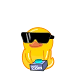 🤣 DUCK
COIN duck, coin, sunglasses, cartoon, animal telegram sticker