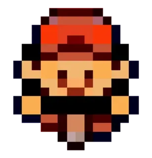 🦁 Pixel art, Personage, Videogame, 8-bit telegram sticker