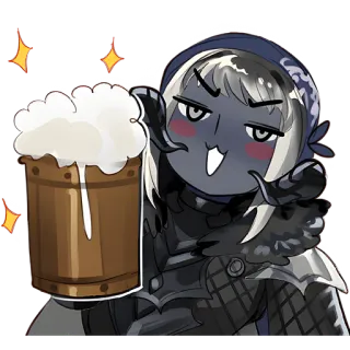 Демоны и ведьмы @Nyasticks telegram stickers