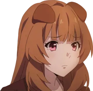 😕 Raphtalia The Rising of the Shield Hero Anime, Ragazza, Tanuki, Carina, Raphtalia telegram sticker