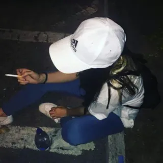 🚬 喫煙, タバコ, アディダス, ストリートウェア whatsapp sticker