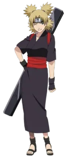 🤙 Temari Naruto anime, character, fan, japanese, cartoon telegram sticker