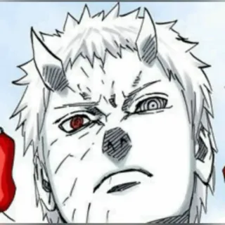 ⚫️ Obito Uchiha Naruto Anime, Manga, Ninja, Uchiha, Obito telegram sticker