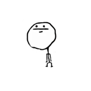 😐 Meme, Rage Comic, Internet, Lucu, Gambar telegram sticker
