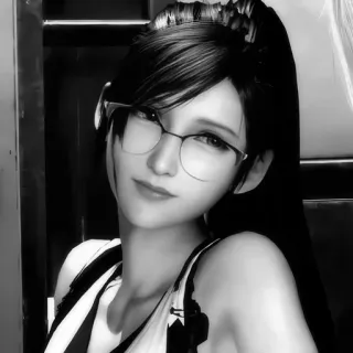 ☺️ Tifa Lockhart Final Fantasy VII telegram sticker